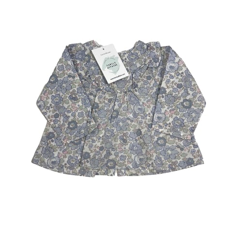 Blouse Jacadi Pour Fille - Taille 6 Ans - Bleu - Occasion Très Bon État