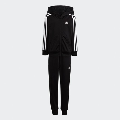 Ensemble sweat a capuche jogging en molleton noir Adidas Sportswear La Redoute