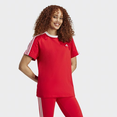 T shirt rouge adidas femme top