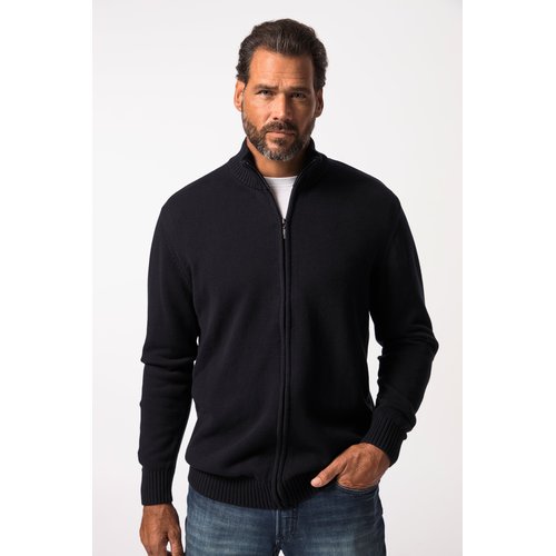 Cardigan col montant et bords cotes Jp1880 La Redoute