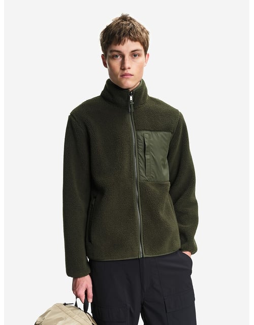 Veste en sherpa bi-matière T-Kit