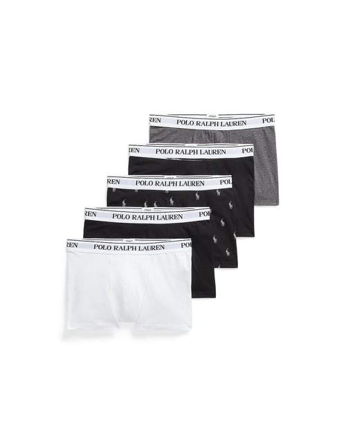 Lot de 5 slips-boxers classiques coton stretch