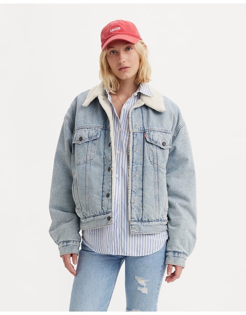 Blouson 90's doublée Sherpa Trucker