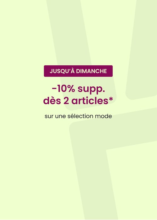 -10% supp. dès 2 articles*