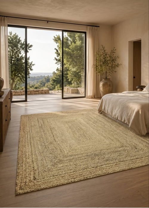 tapis en jute