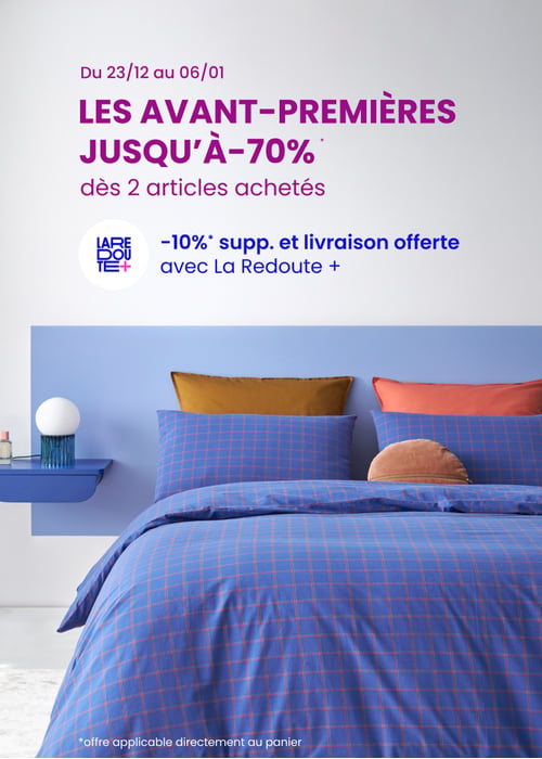 Housse De Couette + Taies Mission - Percale De Coton 80 Fils, Douceur, Création Française - 10