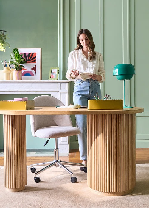 Un beau bureau pour s'y remettre