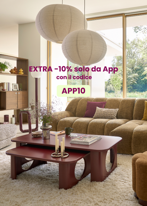 EXTRA -10% da app