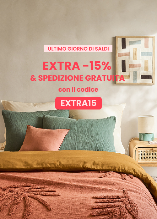 EXTRA15 e spedizione gratuita