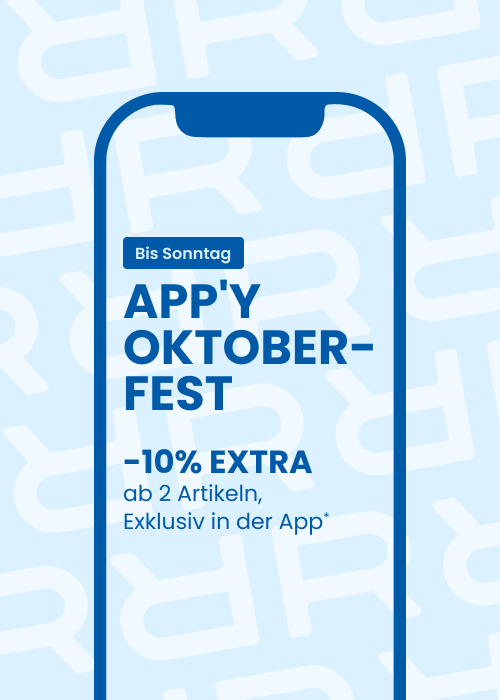 Exklusiv in der App : 10% EXTRA* ab 2 Artikeln