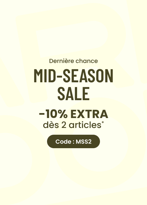 DERNIER JOUR : 10% EXTRA dès 2* code MSS2