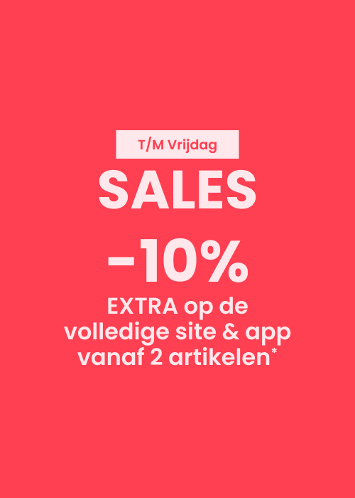 SALES : 10% EXTRA vanaf 2 artikelen*