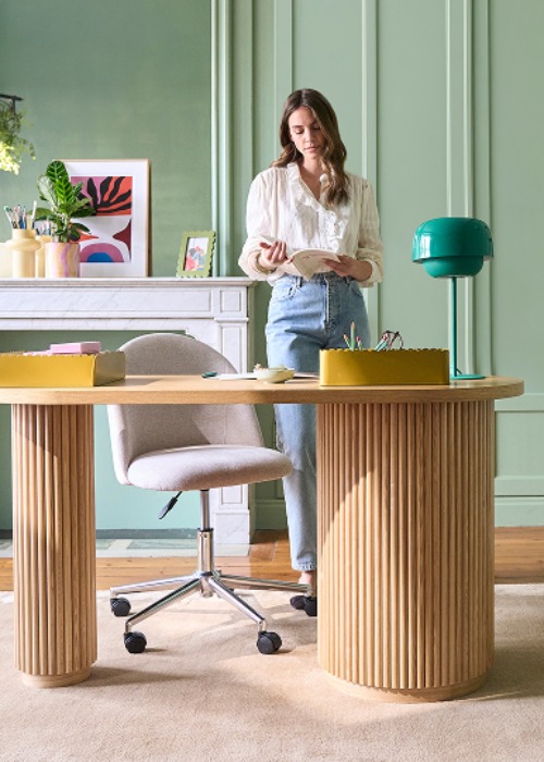 Un beau bureau pour s'y remettre