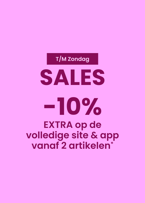 SALES : 10% EXTRA vanaf 2 artikelen*