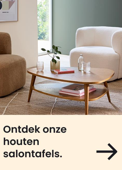 Onze houten salontafels
