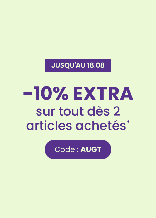 10% EXTRA dès 2*