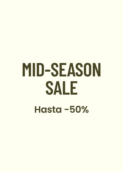 MID SEASON SALE hasta -50%