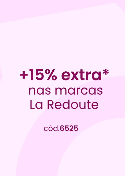 15% extra marcas La Redoute