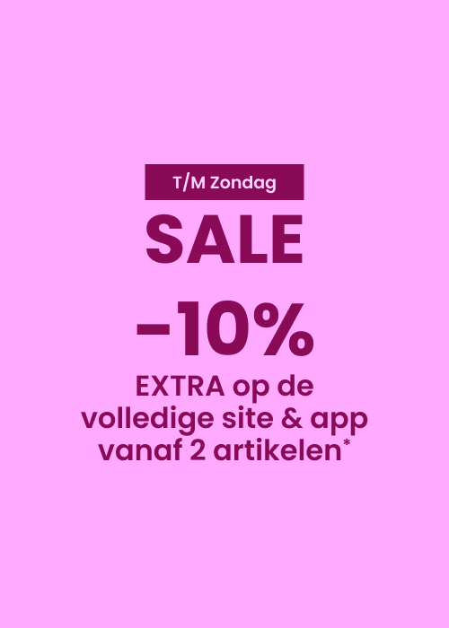 SALE : 10% EXTRA vanaf 2 artikelen*