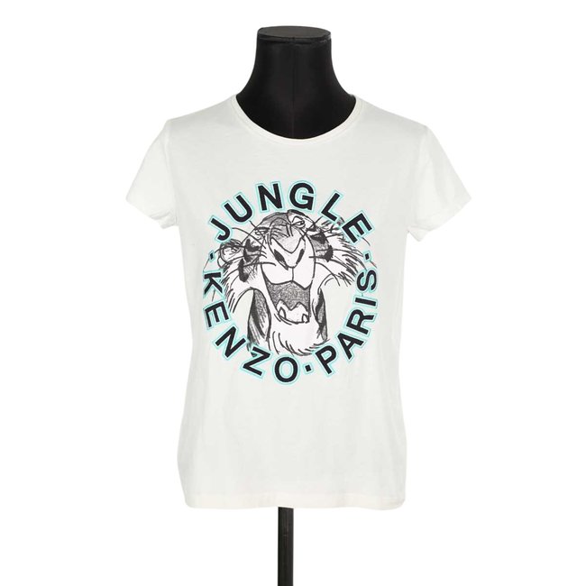 T-shirt en coton - Très Bon État blanc <span itemprop=
