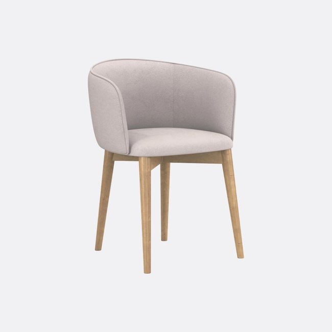 Интерьерный стул с обивкой из велюра - SO'HOME
