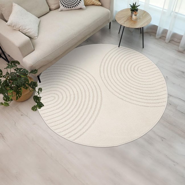 Tapis salon DEMILU Tapis doux en relief - UN AMOUR DE TAPIS