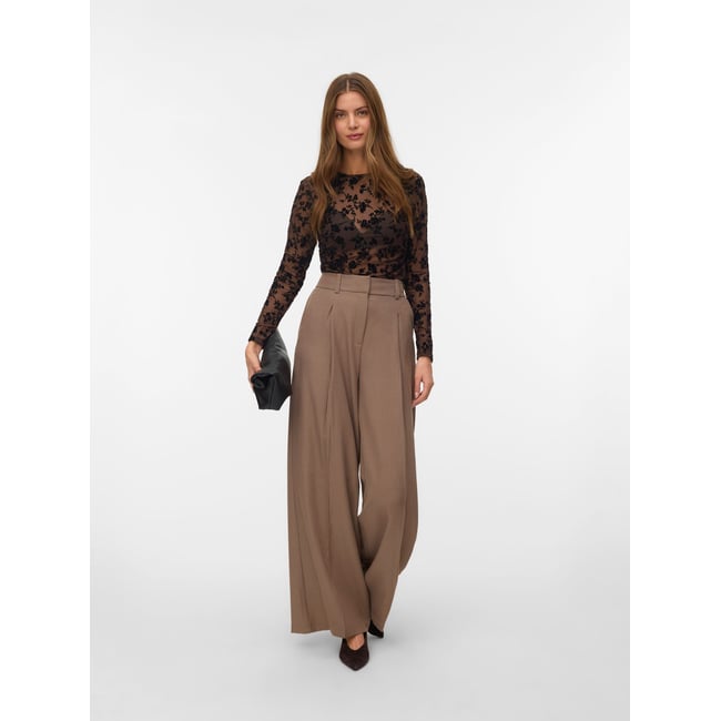Blouse chocolate brown <span itemprop=