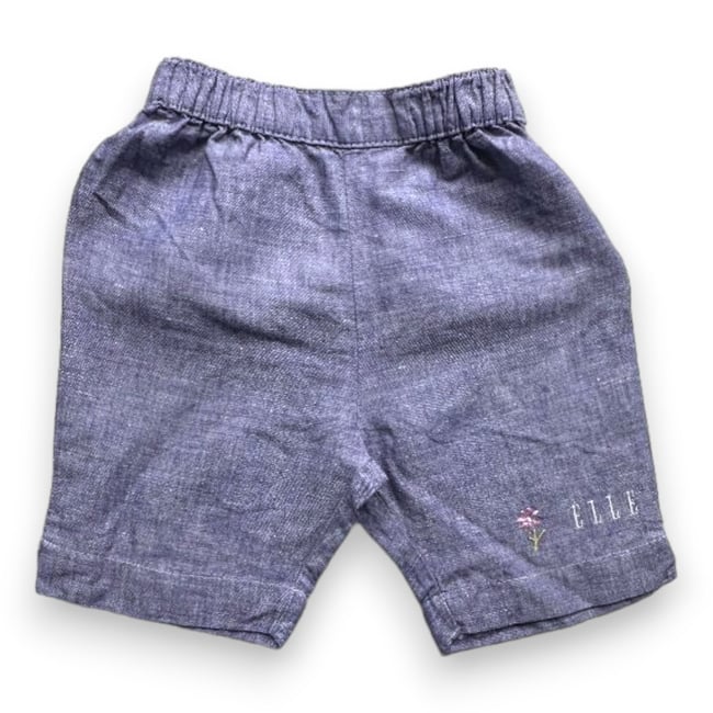 Short bébé - Très bon état bleu <span itemprop=