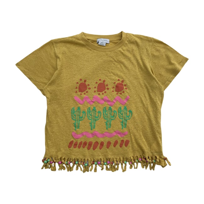 T-shirt enfant - Très bon état jaune, multicolore <span itemprop=