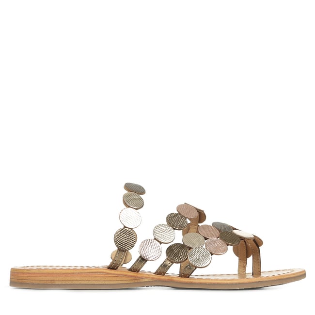 Mules Horond bronze multi <span itemprop=