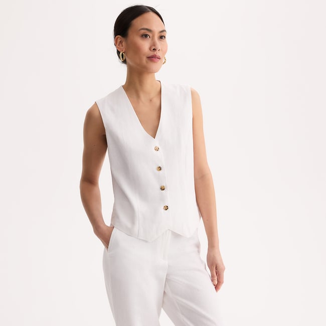 Veste sans manches, coupe droite - ANNE WEYBURN