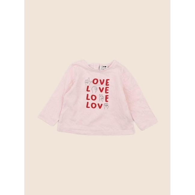 Tee-shirt - Très bon état rose <span itemprop=