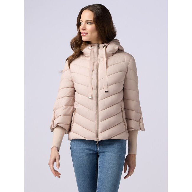 Veste matelassée légère en 100% polyester à tissage diagonal - OLTRE