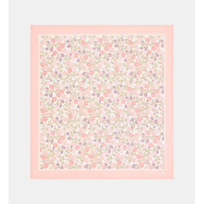 Foulard tandana motif floral en coton bio - CADET ROUSSELLE