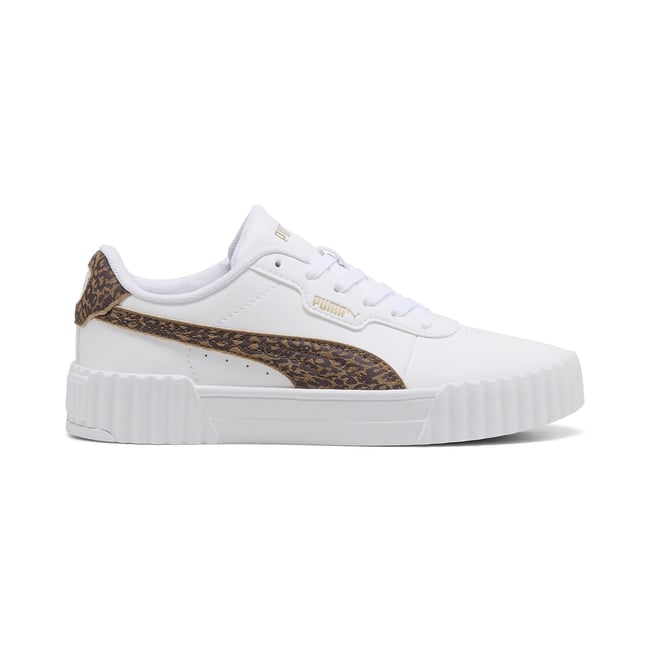 Baskets CARINA 3.0 FELINE blanc/léopard <span itemprop=