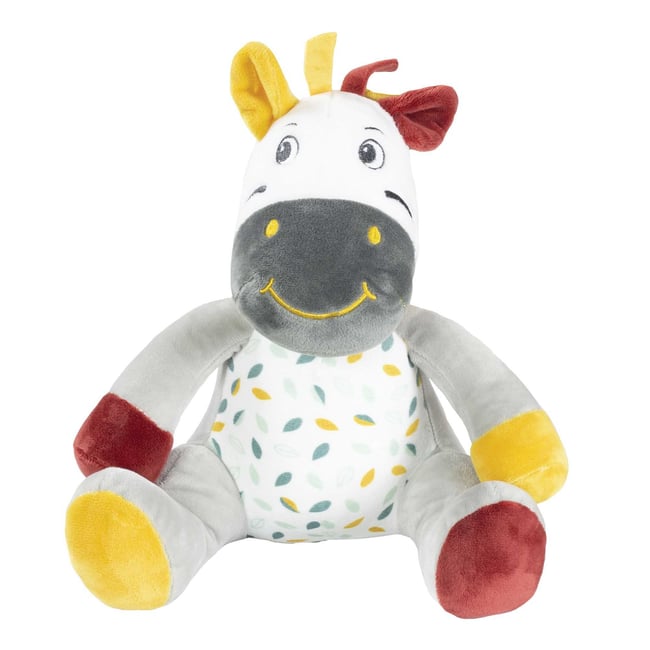 Peluche musicale Zèbre multicolor <span itemprop=
