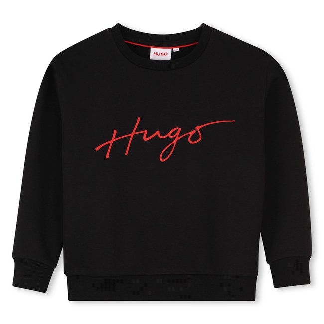 Sweat manches longues black <span itemprop=