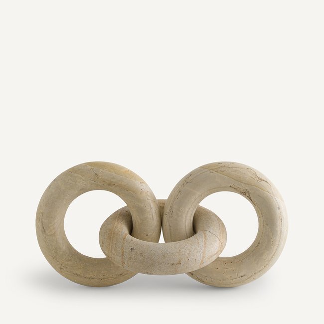 Soprammobile anelli, Palembo beige AM.PM