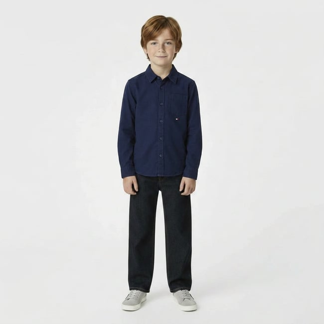 Chemise  - Bon état bleu <span itemprop=
