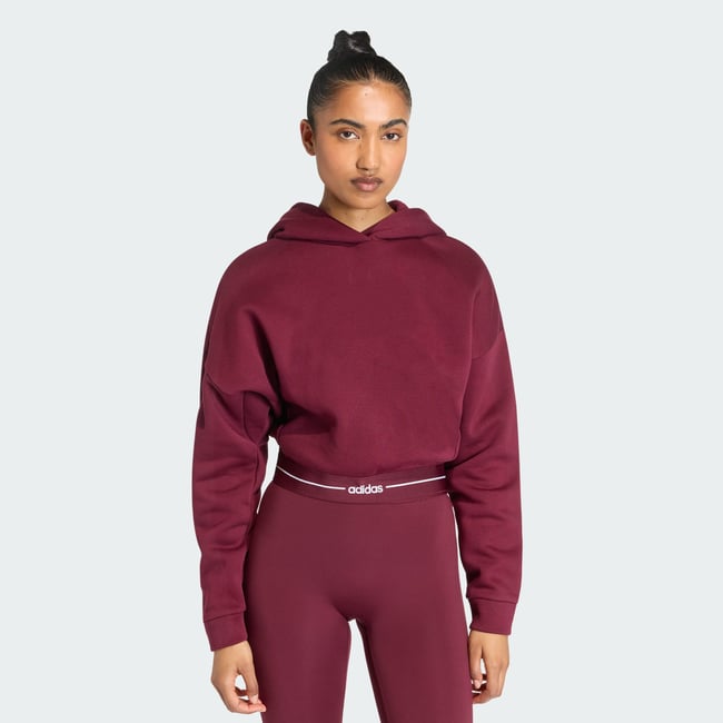 Hoodie Court Hyperglam maroon <span itemprop=