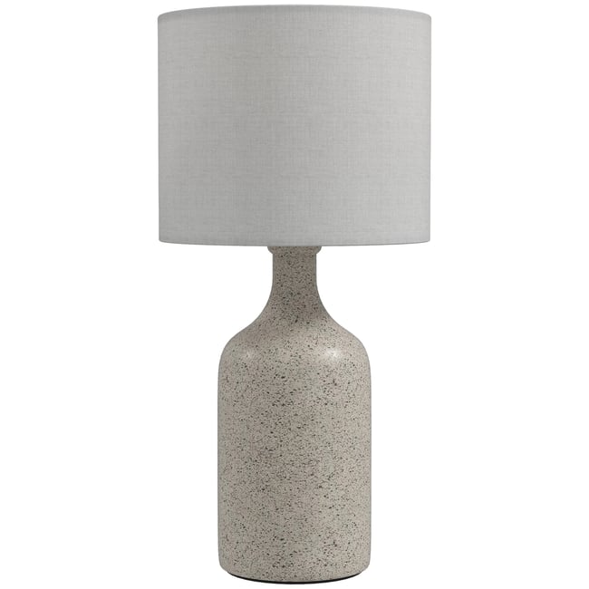 Lampe de table Céramique Sable, Blanc Couleur sable et blanc <span itemprop=