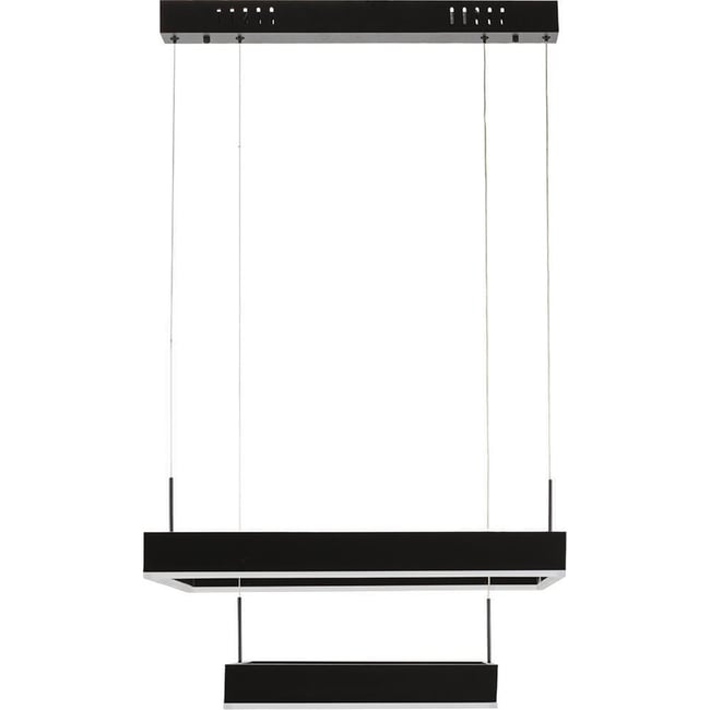 Suspension architecturale en acier inoxydable Couleur noir mat et translucide <span itemprop=