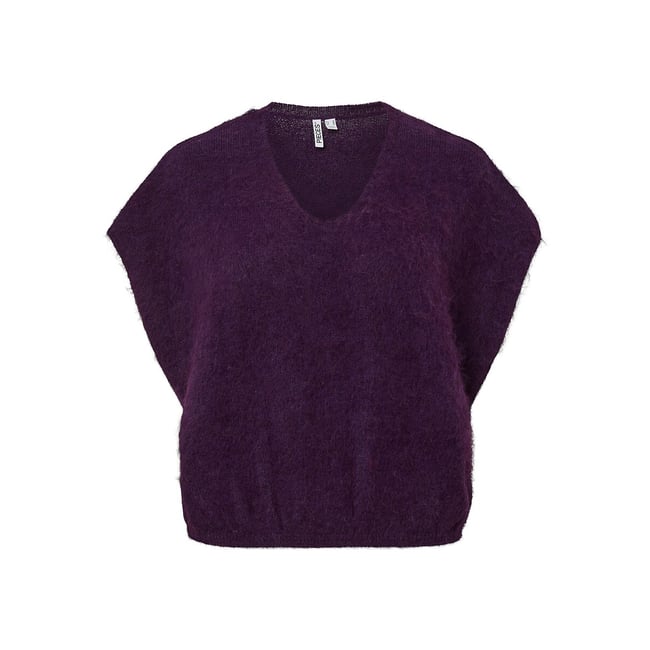 Sleeveless V-Neck Jumper - PIECES