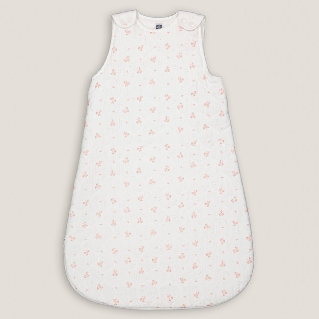 Gigoteuse gaze de coton, imprimée fleurs imprimé floral <span itemprop=
