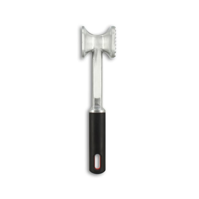 Attenndrisseur de viande en aluminium, DELUXE inox <span itemprop=