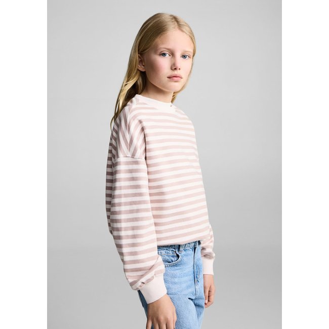 Sweat-shirt coton rayures - MANGO KIDS