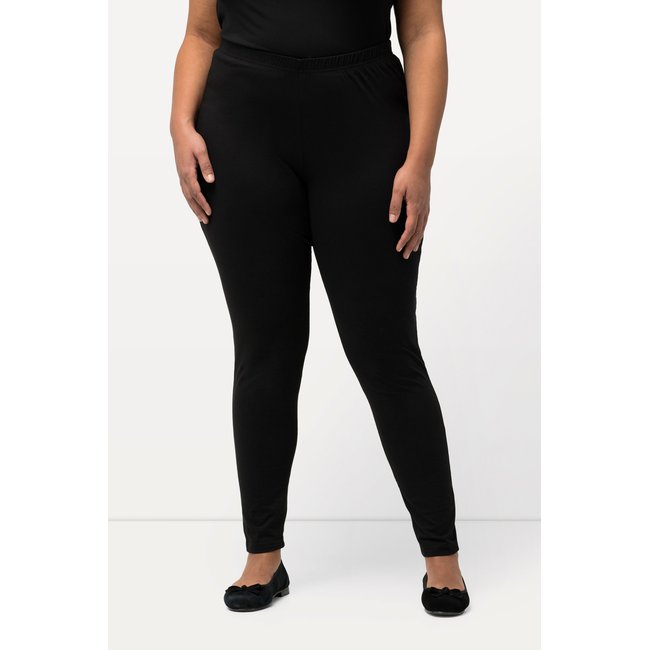 Legging, ceinture élastique classique noir <span itemprop=