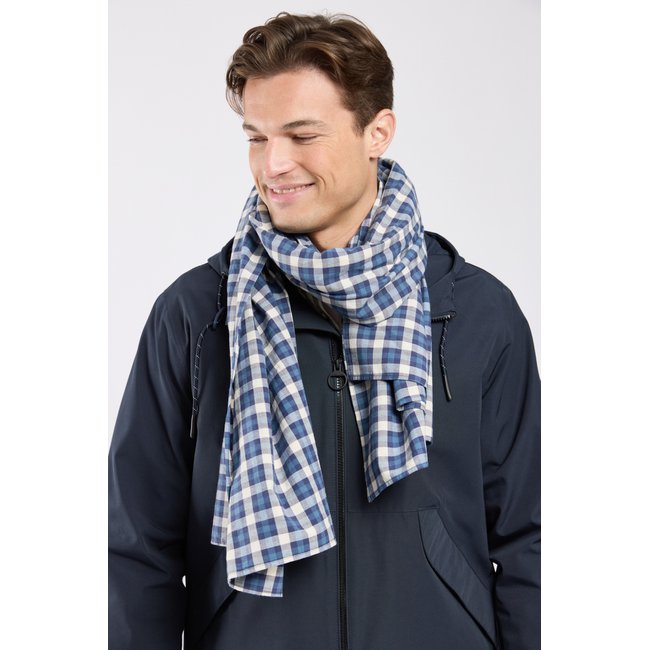 Foulard à carreaux JENNIS atlantique <span itemprop=