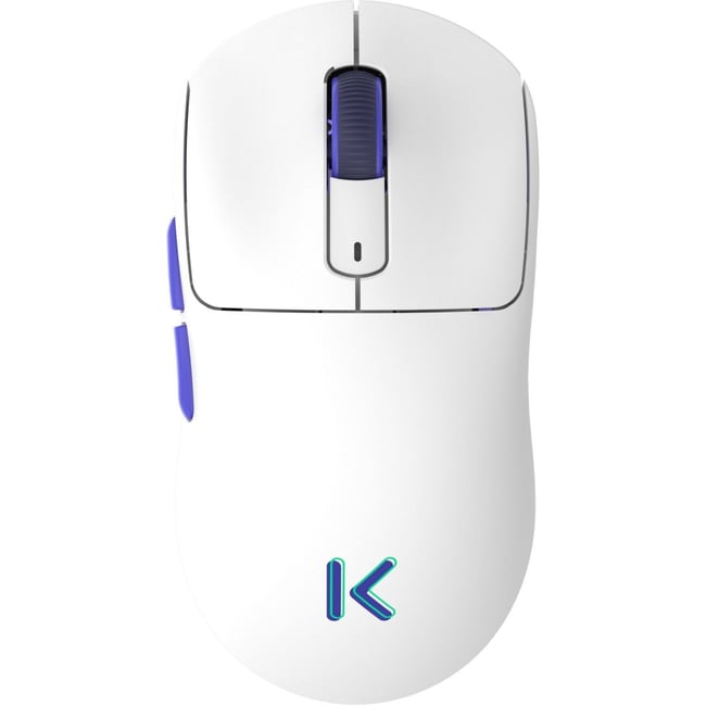 Souris Gamer Sans Fil M20 Blanche Ultimate 1K - SKILLKORP