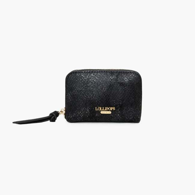 Porte monnaie  Trusty noir,doré <span itemprop=